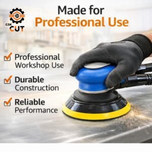 GSK CUT 5 Inch Pneumatic Air Orbital Sander Machine 10000 RPM