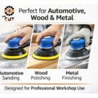 GSK CUT 5 Inch Pneumatic Air Orbital Sander Machine 10000 RPM