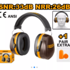 GSK CUT Industrial Safety Earmuff Noise Reduction Hearing Protection