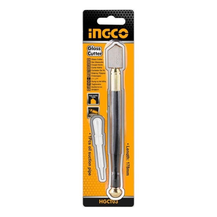 INGCO HGCT03 Heavy Duty Glass Cutter for Precision Glass Cutting