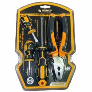 MAF PRO 5 Piece Pliers and Screwdriver Tool Set