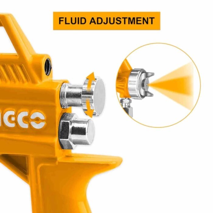 INGCO 1000cc Air Spray Gun for Paint and Coating Work INGCO 1000cc Air Spray Gun for Paint and Coating Work