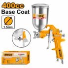 INGCO 400cc Air Spray Gun for Precision Painting and Coating
