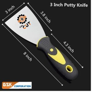 3 Inch Putty Knife Flexible Scraper Tool