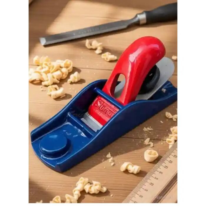 GSK CUT Steel Block Carpenter Plane 5 Inch Red and Blue
