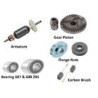 GSK CUT DW801 4 Inch Angle Grinder Spare Parts Kit