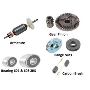 GSK CUT DW801 4 Inch Angle Grinder Spare Parts Kit