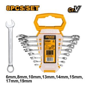 GSK CUT 8 Pcs Combination Spanner Set HKSPA1088-I