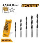 GSK CUT 5 Pcs Wood Drill Bit Set AKD5058