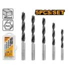 GSK CUT 5 Pcs Wood Drill Bit Set AKDB5055
