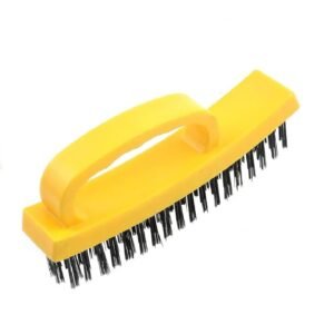 GSK CUT Bent Yellow Steel Wire Scratch Brush