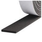 GSK CUT Single Sided Black Gasket Foam Tape 25mm x 3mm x 9M
