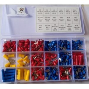 GSK CUT 175 Pcs Insulated Electrical Terminal Connector Kit