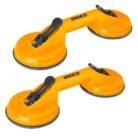 INGCO Double Suction Cup Vacuum Plate Handle Glass Lifter
