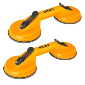 INGCO Double Suction Cup Vacuum Plate Handle Glass Lifter