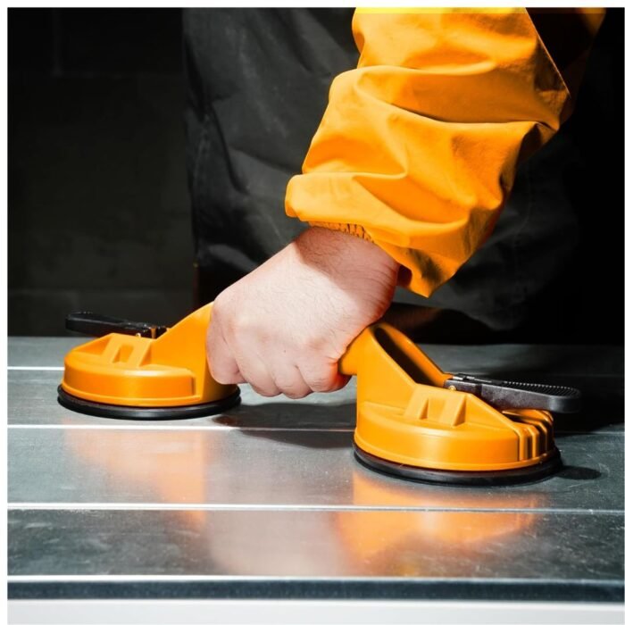 INGCO Double Suction Cup Vacuum Plate Handle Glass Lifter INGCO Double Suction Cup Vacuum Plate Handle Glass Lifter