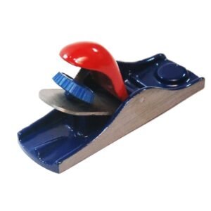 GSK CUT Steel Block Carpenter Plane 7 Inch Red and Blue