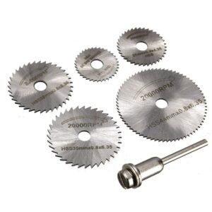 GSK CUT 6 Pcs HSS Circular Saw Blade Cutting Wheel Set