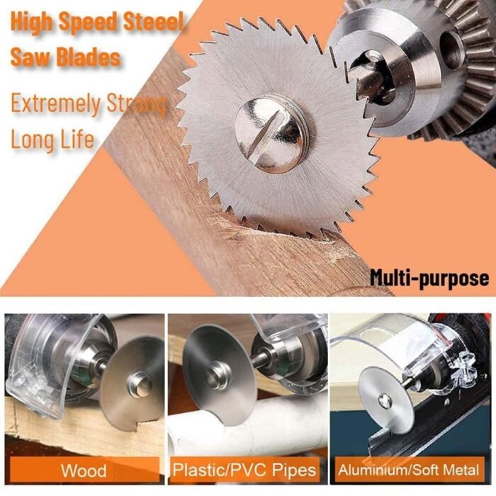 GSK CUT 6 Pcs HSS Circular Saw Blade Cutting Wheel Set GSK CUT 6 Pcs HSS Circular Saw Blade Cutting Wheel Set