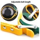 GSK CUT 9 Inch Belt Type Oil Filter Wrench Yellow Strap