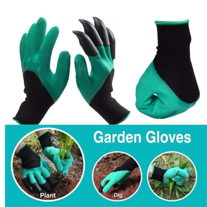 GSK CUT Genie Garden Gloves with Built-in Claws GSK CUT Genie Garden Gloves with Built-in Claws