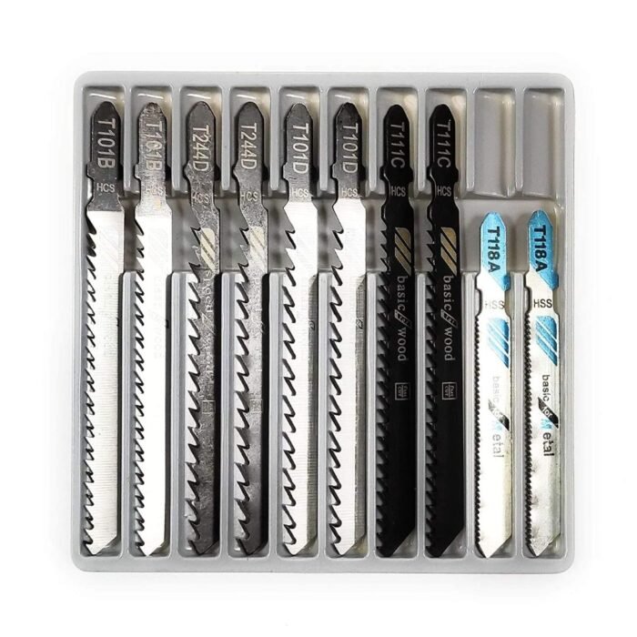 GSK CUT 10 Pcs Heavy Duty Jigsaw Blade Set