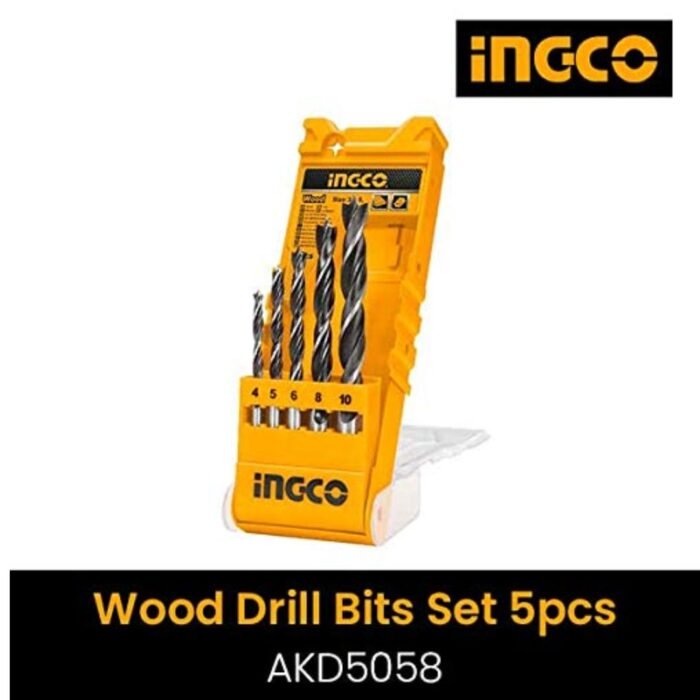 GSK CUT 5 Pcs Wood Drill Bit Set AKD5058 GSK CUT 5 Pcs Wood Drill Bit Set AKD5058
