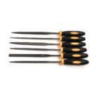 GSK CUT 6 Piece Needle File Set 140mm with Handle