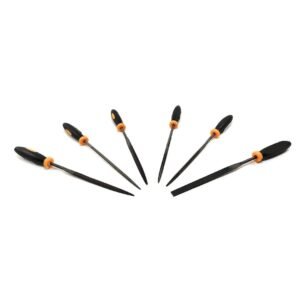GSK CUT 6 Piece Needle File Set 140mm with Handle