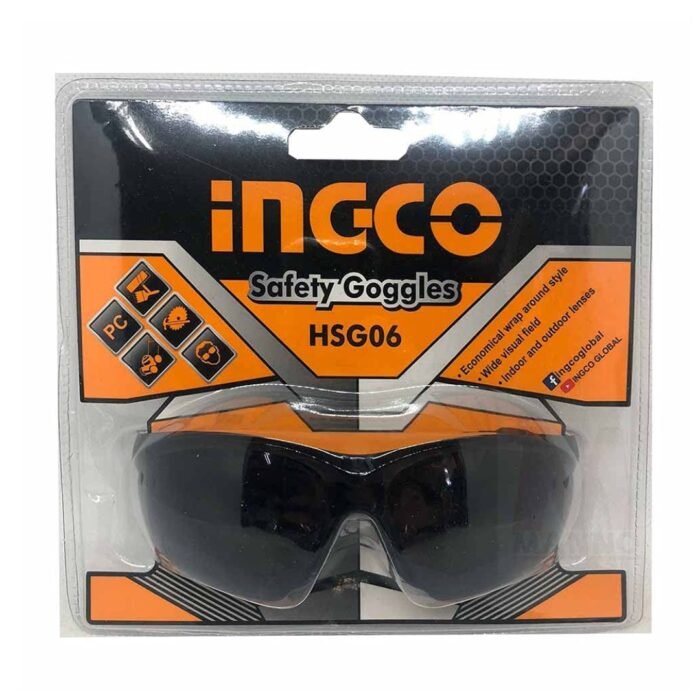 GSK CUT Safety Goggle Black HSG06 Eye Protection