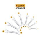 GSK CUT 8 Pcs Combination Spanner Set HKSPA1088