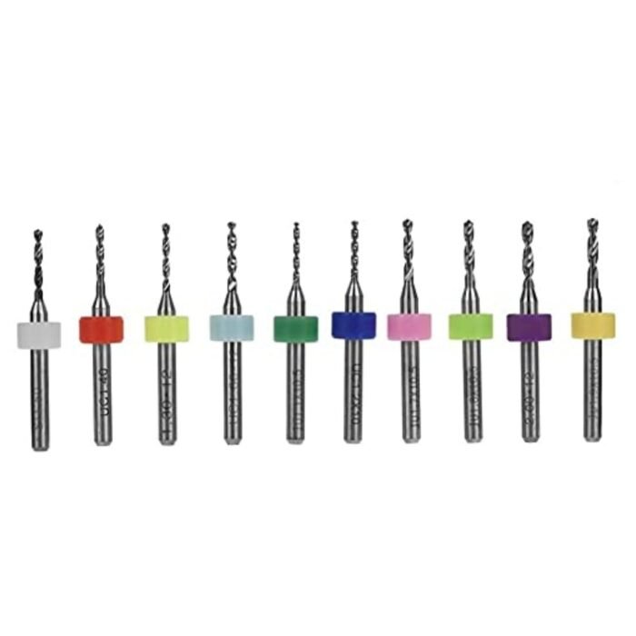 GSK CUT Tungsten Carbide PCB Drill Bit Set 1.1mm to 2.0mm