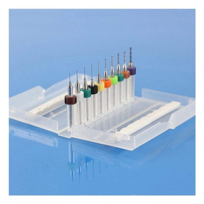 GSK CUT Tungsten Carbide PCB Drill Bit Set 0.3mm to 1.2mm GSK CUT Tungsten Carbide PCB Drill Bit Set 0.3mm to 1.2mm