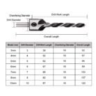 GSK CUT Countersink Drill Bit Set with Hex Key