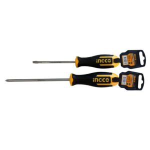 INGCO HS68PH2150 HS685100 Phillips and Slotted S2 Steel Screwdriver Combo Set