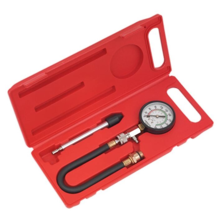 GSK CUT Engine Compression Pressure Gauge Tester Kit for Petrol Engines GSK CUT Engine Compression Pressure Gauge Tester Kit for Petrol Engines