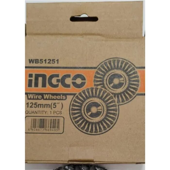 125mm Knotted Wire Wheel Brush for Angle Grinder