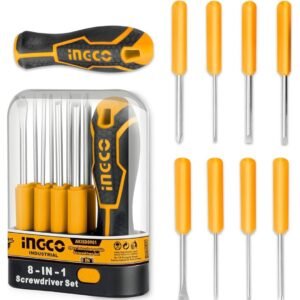AKISD0901 8 in 1 Interchangeable Screwdriver Set