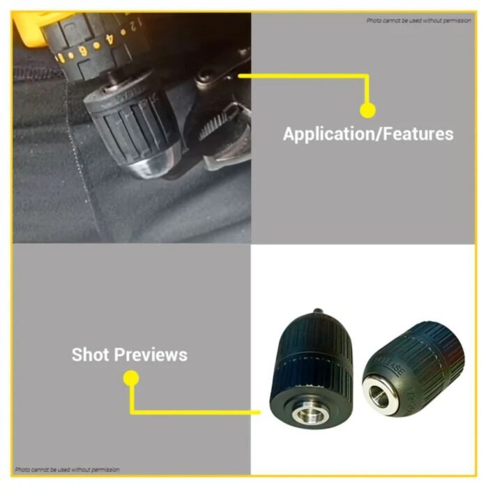 KCL1301 13mm Keyless Drill Chuck
