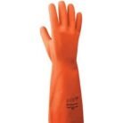 16 Inch Chemical Resistant Rubber Safety Gloves