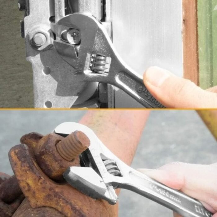 HADWK031 3 Piece Adjustable Wrench Set