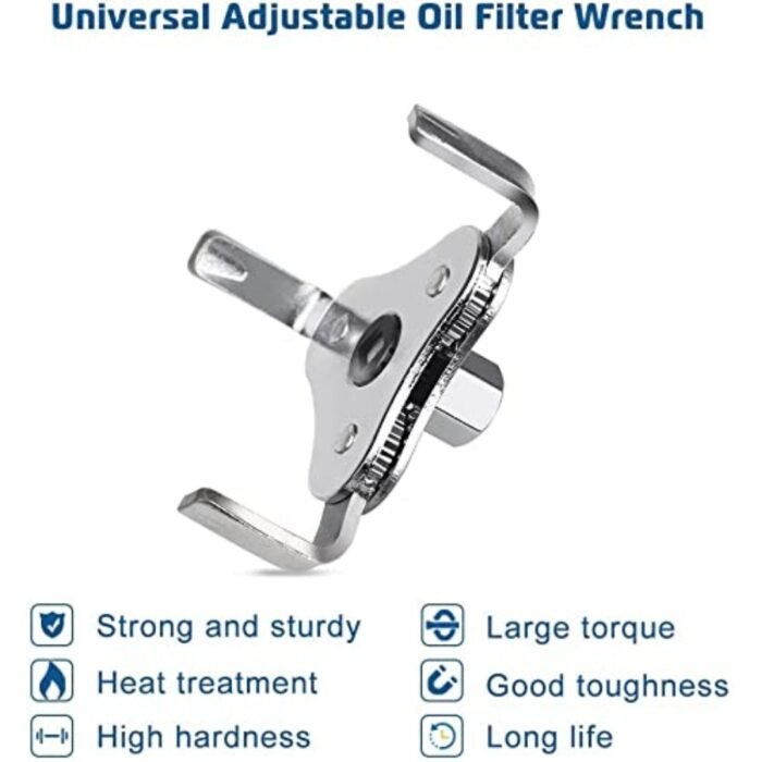 GSK CUT 3 Jaw Adjustable Oil Filter Wrench 63-100mm GSK CUT 3 Jaw Adjustable Oil Filter Wrench 63-100mm