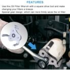 GSK CUT 3 Jaw Adjustable Oil Filter Wrench 63-100mm