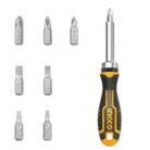 AKISD0808 8 Pc Ratchet Screwdriver Set