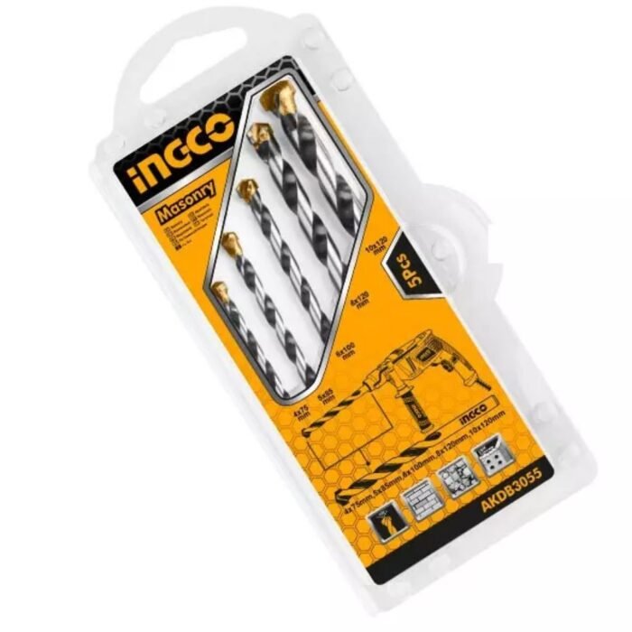 AKDB3055 5 Piece Masonry Drill Bit Set