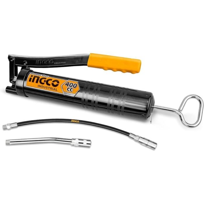 10000 PSI Pistol Grip Grease Gun with Flexible Hose