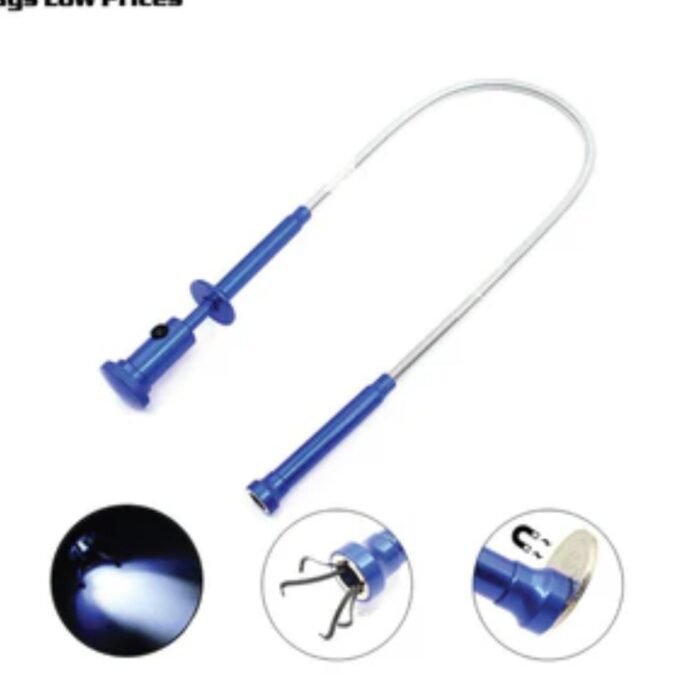 GSK CUT 24 Inch Flexible Magnetic Pickup Tool with 4 Claw Grabber GSK CUT 24 Inch Flexible Magnetic Pickup Tool with 4 Claw Grabber