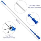 GSK CUT 24 Inch Flexible Magnetic Pickup Tool with 4 Claw Grabber