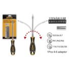 AKSDFL1208 12 in 1 Flexible Shaft Screwdriver Set