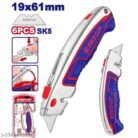 ESNKT6128 Heavy Duty Metal Utility Knife with Extra Blades